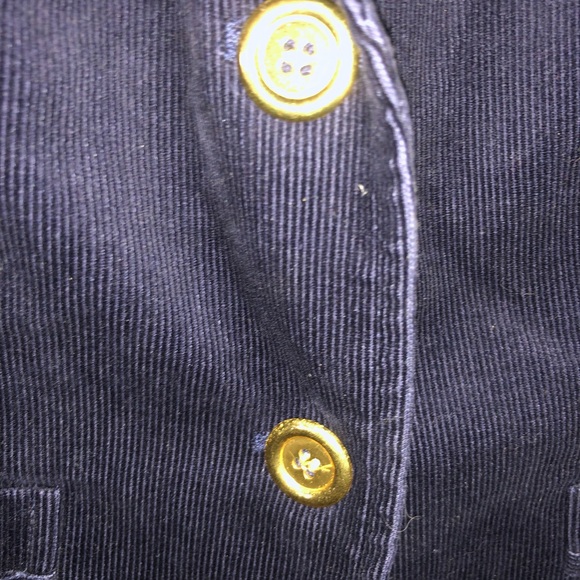 Talbots Navy Corduroy Blazer Size 4 NWOT - Picture 4 of 12